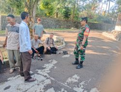 SINEGRITAS TNI-POLRI DESA NANGGUNG WILAYAH HUKUM POLSEK NANGGUNG POLRES BOGOR POLDA JABAR SAMBANG WARGA DAN AJAK CEGAH TPPO