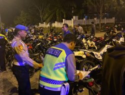 Puluhan Unit Sepeda Motor Knalpot Brong Terjaring Patroli Gabungan