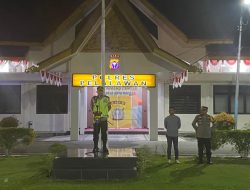 Pimpin Apel Siaga dan Patroli Gabungan, ini Harapan Kapolres Pelalawan