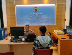 Pelayanan Ka SPKT Wilayah Hukum Polsek Citeureup Dengan Baik dan Tetap Humanis Dalam Melayani Masyarakat Binaan dan Berikan Pesan Kamtibmas