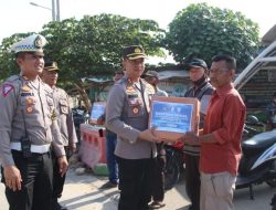 Satlantas Polres Pringsewu Gelar Bakti Sosial Memperingati HUT Lalu Lintas ke-68