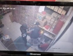 Polsek Cileungsi Polres Bogor, Gelar Penyelidikan Aksi Pencurian Dengan Kekerasan di Sebuah Minimarket