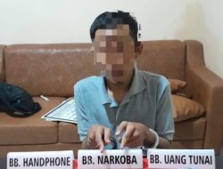 Warga Kumantan Ditangkap Satnarkoba Polres Kampar
