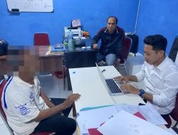 POLISI BERHASIL UNGKAP DAN AMANKAN PELAKU PEMBAKARAN LAHAN PATOK 50 RASAU JAYA