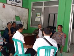 Bhabinkamtibmas Wilayah Hukum Polsek leuwiliang Polres Bogor Sambangi Warga Sampaikan Pesan Kamtibmas dan Ajak Cegah TPPO