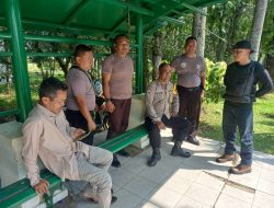 Bhabinkamtibmas Wilayah Hukum Polsek Babakan Madang Polres Bogor Sambangi Warga Sampaikan Pesan Kamtibmas