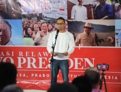 Didepan Relawan JMP 08, Pesan Fauzy Baadilla: Kampanyekan Pak Prabowo Dengan Cara Santun dan Damai