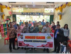 Minggu Kasih Bersama Polsek Limapuluh Polresta Pekanbaru
