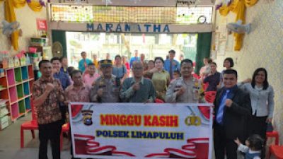 Minggu Kasih Bersama Polsek Limapuluh Polresta Pekanbaru