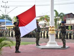 Upacara Hari Kesadaran Nasional TNI/Polri di Mako Satbrimob Polda Kalbar