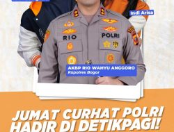 Kapolres Bogor Membuka Curhatan Warga Masyarakat Secara Langsung Live Streaming Terkait Kamtibmas