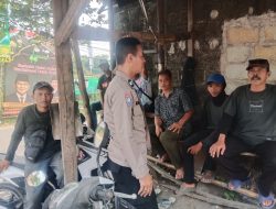 Bhabinkamtibmas Wilayah Hukum Polsek Babakan Madang Sambangi Warga Sampaikan Pesan Kamtibmas dan Ajak Cegah TPPO