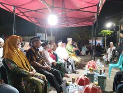Hj. Yusni, S.H., M.H., Di dampingi Suami Menghadiri Acara Takziah Malam Pertama