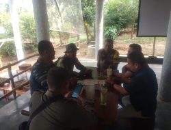 Sinergitas TNI-Polri Bersinergi Sambang Warga Binaannya Desa Sukaharja Wilayah Hukum Polsek Sukamakmur Sampaikan Himbauan Kamtibmas san Ajak cegah TPPO