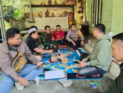 Sinergitas TNI – Polri Wilayah Hukum Polsek Cijeruk Laksanakan Silaturahmi Dan Dialogis Kamtibmas dan Ajak Cegah TPPO