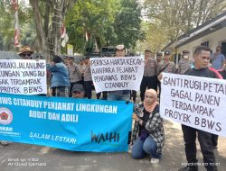 BBWS Citanduy Di Demo Sejumlah Elemen Pegiat Anti Korupsi