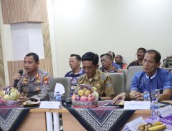 Jaga Kondusifitas Pilkades di Desa Tanjung Burung, Kapolres Metro Tangerang Kota Gelar Rakor Bersama Guna Meredam Permasalahan Yang Terjadi