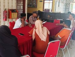 Kapolsek Pante Bidari Polres Aceh Timur Selesaikan Kasus Penganiayaan Ringan Melalui Restorative Justice