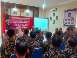Beri Arahan Petugas Rutan Salatiga, Kadiv Pemasyarakatan Supriyanto Ingatkan Petugas Jangan Bermain Narkoba
