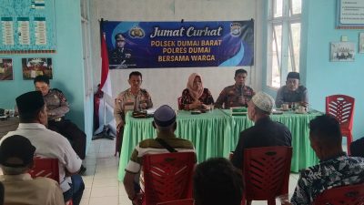 Jalin Silaturahmi Dengan Masyarakat, Polres Dumai Beserta Polsek Jajaran Rutin Gelar Kegiatan Jumat Berkah