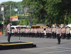 Polres Metro Tangerang Kota Siagakan Ratusan Personel Amankan Pilkades di 4 Desa, Berikut Pesan Kapolres