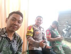 Sinergitas TNI-POLRI Wilayah Hukum Polsek Gunungsindur Sambangi Warga Sampaikan Pesan Kamtibmas Dan Cegah TPPO