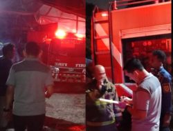 Pihak Kepolisian Selidiki Penyebab Terbakarnya Lapak Barang Bekas di Wilayah Citeureup Kabupaten Bogor