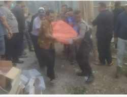 Jasad Seorang Pria di Temukan Meninggal di Dalam Sebuah Ruko Kosong, Pihak Kepolisian Gelar Olah TKP