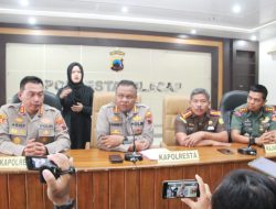 Polresta Cilacap Konferensi Pers, Terkait Viralnya Video Penganiayaan Siswa SMP Di Cilacap