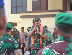 Kunjungan di Polres Kapuas Hulu, Pangdam XII/Tpr Harap TNI-Polri Kompak