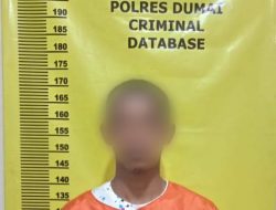 Polsek Bukit Kapur Amankan Pelaku Pencurian Spesialis Rumah Kosong