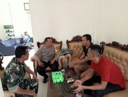 SINEGRITAS TNI-POLRI DESA MALASARI WILAYAH HUKUM POLSEK NANGGUNG POLRES BOGOR POLDA JABAR SAMBANG WARGA AJAK JAGA KAMTIBMAS DAN CEGAH TPPO