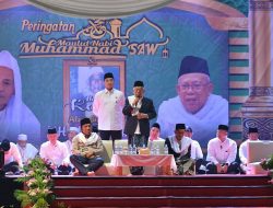 Hadiri Peringatan Maulid Nabi dan Haul Abuya Amin Ke-30, Wapres Berpesan Pentingnya Mencetak Ulama
