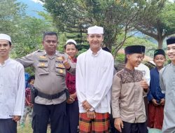 BHABINKAMTIBMAS WILAYAH HUKUM POLSEK SUKAMAKMUR SAMBANGI TOKOH AGAMA DAN WARGA BINAAN LAINNYA DALAM RANGKA SILATURAHMI DAN MENGAJAK WARGA BERSINERGI DALAM MENJAGA KAMTIBMAS