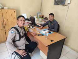 Bhabinkamtibmas Desa Sanja Wilayah Hukum Polsek Citeureup Melakukan Edukasi TPPO dan Anti Narkoba dan Ajak Jaga Kamtibmas Kondusif