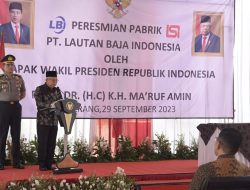 Wapres Minta Pelaku Industri Penuhi Pasokan Kebutuhan Baja Nasional, Tidak Impor