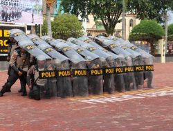 Jelang Pemilu 2024, Polres Dumai Gelar Lomba Pengendalian Massa