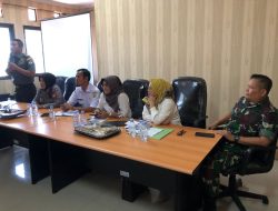 Cegah Kekeringan Sawah Danramil Bersama Muspika Kecamatan Pebayuran Gelar Rapat Minggon