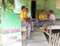 Mempererat Hubungan Kekeluargaan Dengan Masyarakat Kapolsek Benai Adakan Jumat Barokah