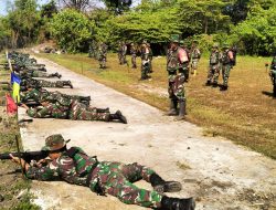 Pelihara Kemampuan Prajurit, Kodim Wonogiri Gelar Latihan Menembak