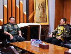 Bertemu KASAD TNI, Ketua MPR RI Bamsoet Apresiasi Kesiapan TNI-AD Hadapi Pemilu serta Ingatkan Pentingnya Netralitas TNI dan Polri