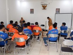 TINGKATKAN SDM UNGGUL, RUTAN PALANGKA RAYA LAKSANAKAN PROGRAM PENDIDIKAN KEJAR PAKET A, PAKET B DAN PAKET C