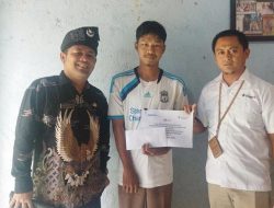 Zulfikri Terima Bantuan Biaya Pengobatan dari PT Timah Tbk 