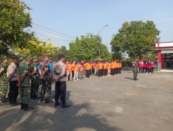 Antisipasi Karhutla, Koramil 04/Nguntoronadi Ikuti Apel Siaga Tangap Bencana
