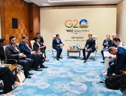 Bertemu Presiden Macron, Presiden Jokowi Apresiasi Investasi Prancis Pada Sektor Strategis di Indonesia