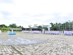 Aslog Danpasmar 3 Pimpin Upacara Peringatan HUT Ke-78 TNI Angkatan Laut