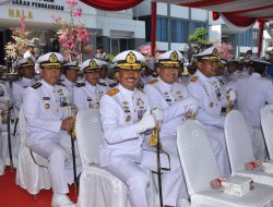 Komandan Pasmar 3 Hadiri Upacara HUT Ke-78 TNI Angkatan Laut 2023