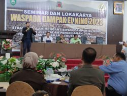 Kakumdam II/Swj Menjadi Narasumber Dalam Seminar dan Lokakarya Waspada Dampak El Nino