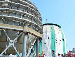 Presiden Jokowi Tinjau Pembangunan Industri Petrokimia di Cilegon
