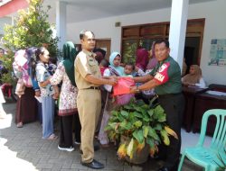 Upaya Pencegahan Stunting, Babinsa Kelurahan Gadingrejo Dampingi Grebek Stunting